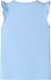 vidaXL Koszulka dziecięca, z falbankami, jasnoniebieska, 128 2