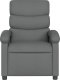 vidaXL Rozkładany fotel masujący, elektryczny, ciemnoszary, tkanina 8