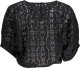 Desigual DESIGUAL CZARNY T-SHIRT DAMSKI Z KRÓTKIM RĘKAWEM M 1