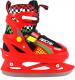 Rolki SMJ sport Rolki 2w1 i łyżwy regulowane roz 37-40 czerwone (ROL188 - 6650) 16