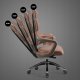 Krzesło biurowe Diablo Chairs V-Modular Brązowe 4
