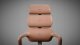 Krzesło biurowe Diablo Chairs V-Modular Brązowe 5