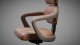 Krzesło biurowe Diablo Chairs V-Modular Brązowe 7