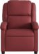 vidaXL Rozkładany fotel masujący, elektryczny, bordowy, sztuczna skóra 9