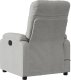 vidaXL vidaXL Rozkładany fotel elektryczny, masujący, jasnoszary, mikrofibra 5
