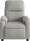 vidaXL vidaXL Rozkładany fotel elektryczny, masujący, jasnoszary, mikrofibra 9