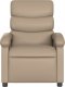 vidaXL Rozkładany fotel masujący, elektryczny, cappuccino 9