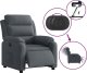 vidaXL Elektryczny fotel rozkładany, ciemnoszary, obity aksamitem 5