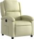 vidaXL Elektryczny fotel rozkładany, kremowy 3