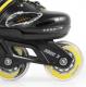 Rolki SMJ sport Rolki regulowane CRK8B Boy czarno-żółte r. 28-31 11