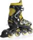 Rolki SMJ sport Rolki regulowane CRK8B Boy czarno-żółte r. 28-31 1