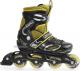 Rolki SMJ sport Rolki regulowane CRK8B Boy czarno-żółte r. 28-31 2