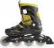 Rolki SMJ sport Rolki regulowane CRK8B Boy czarno-żółte r. 28-31 3