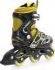 Rolki SMJ sport Rolki regulowane CRK8B Boy czarno-żółte r. 28-31 7