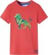vidaXL Koszulka dziecięca z krótkimi rękawami, czerwona, 128 1