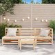 vidaXL Ogrodowa sofa 3-osobowa, lite drewno sosnowe 2
