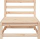 vidaXL Ogrodowa sofa 3-osobowa, lite drewno sosnowe 5