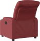 vidaXL vidaXL Rozkładany fotel masujący, elektryczny, bordowy, sztuczna skóra 5