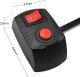 Hoalte STROBOSKOPY LED KOGUTY OSTRZEGAWCZE LAMPY BŁYSKOWE 12/24V NIEBIESKIE 10