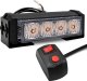 Hoalte STROBOSKOPY LED KOGUTY OSTRZEGAWCZE LAMPY BŁYSKOWE 12/24V NIEBIESKIE 1
