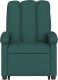vidaXL Podnoszony fotel masujący, elektryczny, rozkładany, zielony 9
