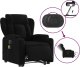 vidaXL Podnoszony fotel masujący, elektryczny, rozkładany, czarny 6