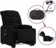 vidaXL Podnoszony fotel masujący, elektryczny, rozkładany, czarny 6