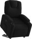 vidaXL Podnoszony fotel masujący, elektryczny, rozkładany, czarny 3