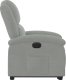 vidaXL Elektryczny, podnoszony fotel rozkładany, jasnoszary, aksamit 10