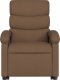 vidaXL Podnoszony fotel masujący, elektryczny, rozkładany, brązowy 8