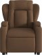 vidaXL Podnoszony fotel masujący, elektryczny, rozkładany, brązowy 9