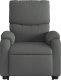 vidaXL Podnoszony fotel masujący, elektryczny, rozkładany, ciemnoszary 9