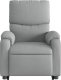 vidaXL Podnoszony fotel masujący, elektryczny, rozkładany, jasnoszary 9