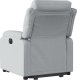 vidaXL Podnoszony fotel masujący, elektryczny, rozkładany, jasnoszary 4