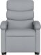 vidaXL Podnoszony fotel masujący, elektryczny, rozkładany, jasnoszary 8