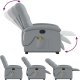 vidaXL Podnoszony fotel masujący, elektryczny, rozkładany, jasnoszary 7