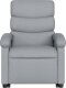 vidaXL Podnoszony fotel masujący, elektryczny, rozkładany, jasnoszary 8