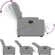 vidaXL Podnoszony fotel masujący, elektryczny, rozkładany, jasnoszary 7