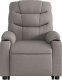 vidaXL Podnoszony fotel masujący, elektryczny, rozkładany, kolor taupe 9