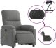 vidaXL Podnoszony fotel masujący, rozkładany, ciemnoszary, mikrofibra 5