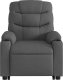 vidaXL Podnoszony fotel masujący, rozkładany, ciemnoszary, tkanina 9