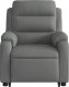 vidaXL Podnoszony fotel masujący, rozkładany, ciemnoszary, tkanina 8