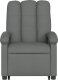 vidaXL Podnoszony fotel masujący, rozkładany, ciemnoszary, tkanina 8