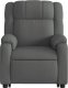 vidaXL Podnoszony fotel masujący, rozkładany, ciemnoszary, tkanina 9