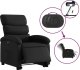 vidaXL Rozkładany fotel pionizujący, elektryczny, czarny, ekoskóra 5