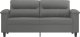 vidaXL Sofa 2-osobowa, ciemnoszary, 140 cm, tapicerowana mikrofibrą 3