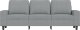 vidaXL Sofa 3-osobowa, jasnoszara, 180 cm, tapicerowana tkaniną 3