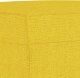vidaXL vidaXL 3-cz. komplet wypoczynkowy, jasnożółty, obity tkaniną 7
