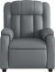 vidaXL vidaXL Elektryczny fotel rozkładany, szary, obity sztuczną skórą 9