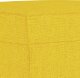 vidaXL vidaXL 4-cz. komplet wypoczynkowy, jasnożółty, tapicerowany tkaniną 8